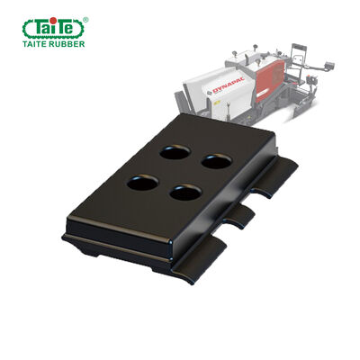 ভালো দাম হাই ট্র্যাক্টিভ ফোর্স Polyurethane ট্র্যাক প্যাড Dynapac কম্প্যাক্ট ফিভিং মেশিন জন্য অনলাইন